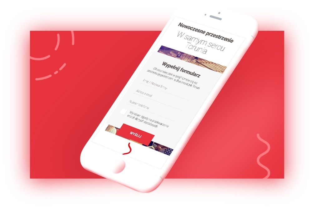 Landing page powinien być dostosowany do kampanii marketingowej. Pamiętaj, że landing page przyciąga potencjalnych klientów własnie z takiej kampanii.